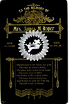 Death card Mrs. James M. Roper