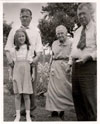 Viand Family Norine w/father Perry, ggmother Emma Jane and gfather Charles Viands