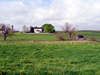 Distant view of Rock House Farm